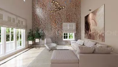 Prestige Lakeside Habitat Villa 5BHK | Living Room Designs