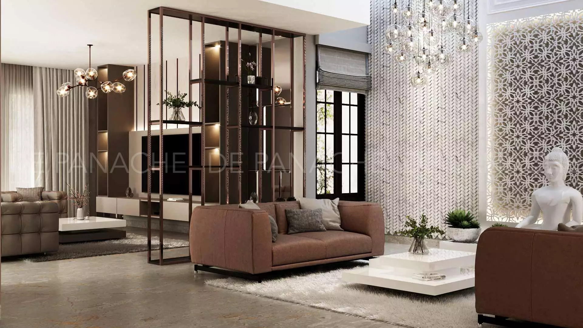 Luxury living area in Bangalore