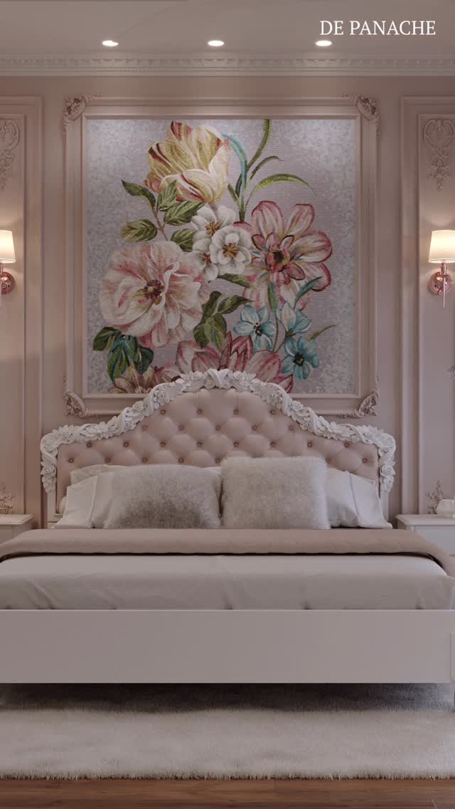 A real completed De Panache home interior in Bangalore by designer Atreyee Choudhury