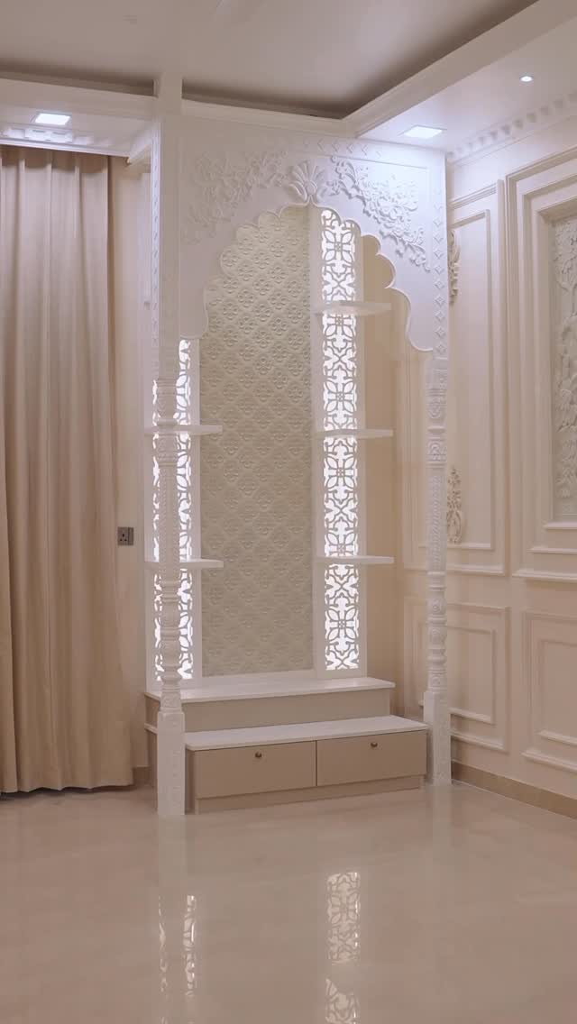 De Panache pooja unit interior at Prestige City, Sarjapur Road